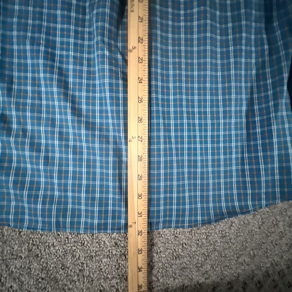 L.L.Bean XL Traditional Fit‎ Shirt Cotton Button Front Plaid Chest Pocket - Picture 8 of 8